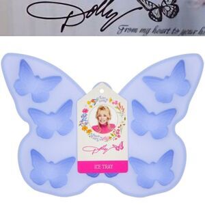 Dolly Parton Butterfly Shaped Ice Tray- Pink